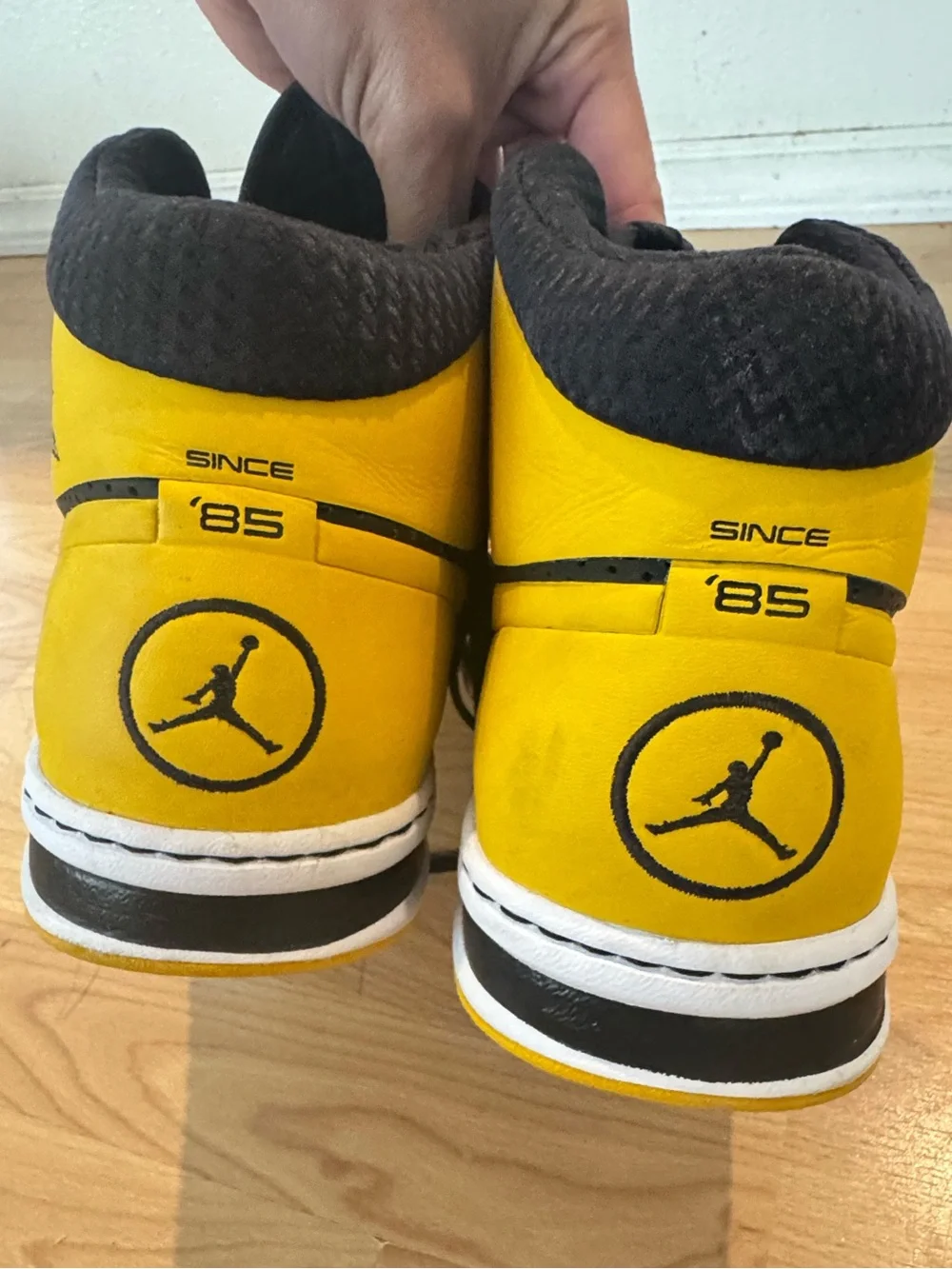 Nike Air Jordan 1 Alpha Yellow White Black
